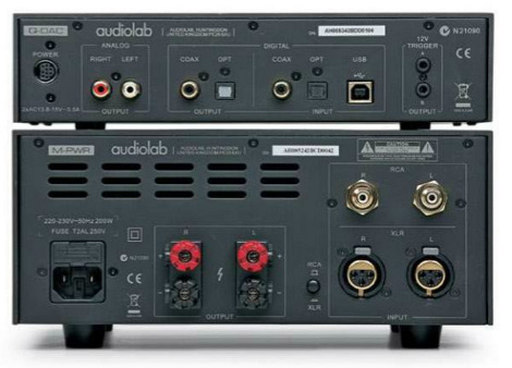 Audiolab Q-DAC Black/M-PWR Black